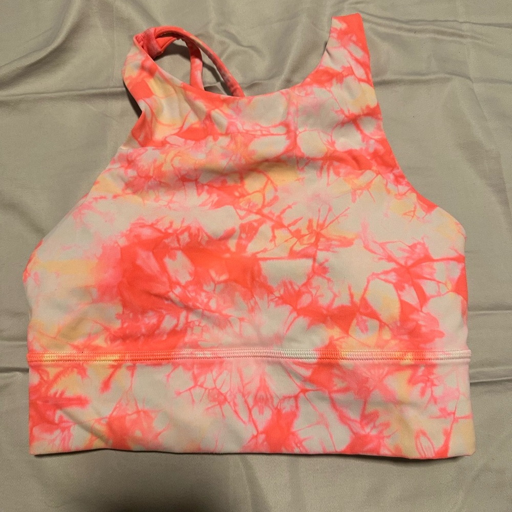 Lululemon high neck energy bra